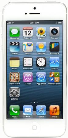 Смартфон Apple iPhone 5 32Gb White & Silver - Аша