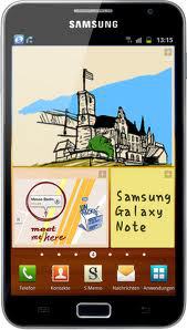 Смартфон Samsung Galaxy Note GT-N7000 Blue - Аша